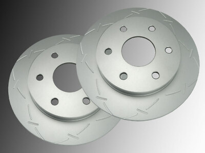2 Geschlitzte Bremsscheiben vorne Cadillac Escalade V8 5.3L 6.0L 2002-2006