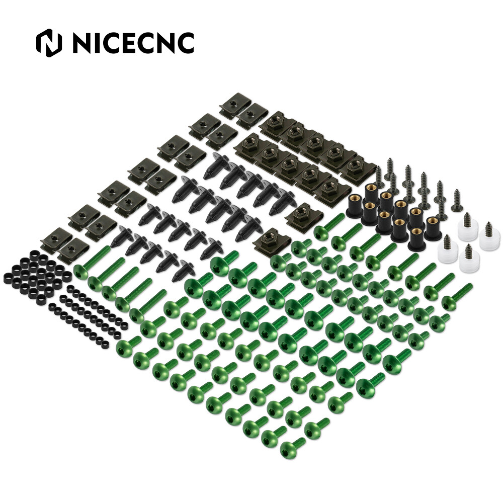 253pcs Fairing Bolts Kit Larger Box For Kawasaki Ninja 1000300CC ZX6R