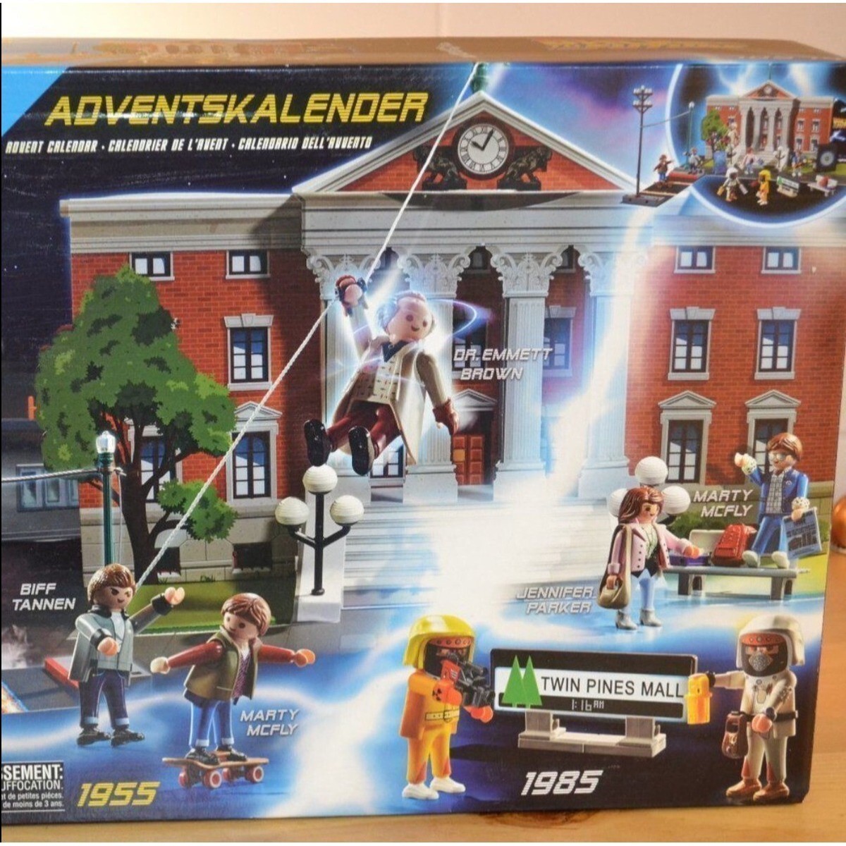 Playmobil Back To The Future Advent Calendar Set 70574 Collectible