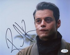 Rami Malek No Time to Die Bond Autographed Signed 8x10 Photo ACOA