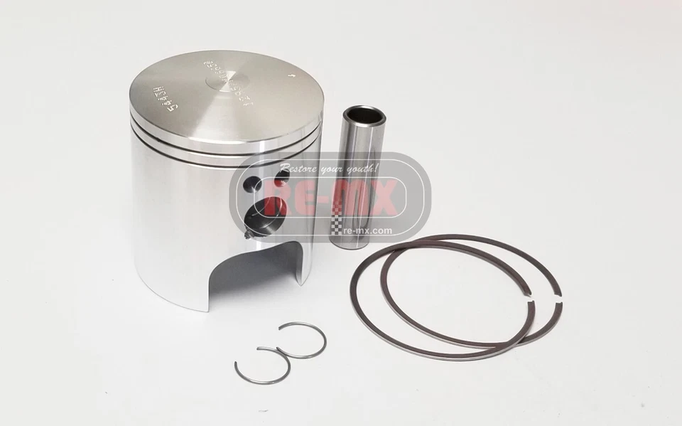 Honda MR175 Piston Top End Kit 66.50mm head base gasket circlip pin ring set - Image 3 of 4