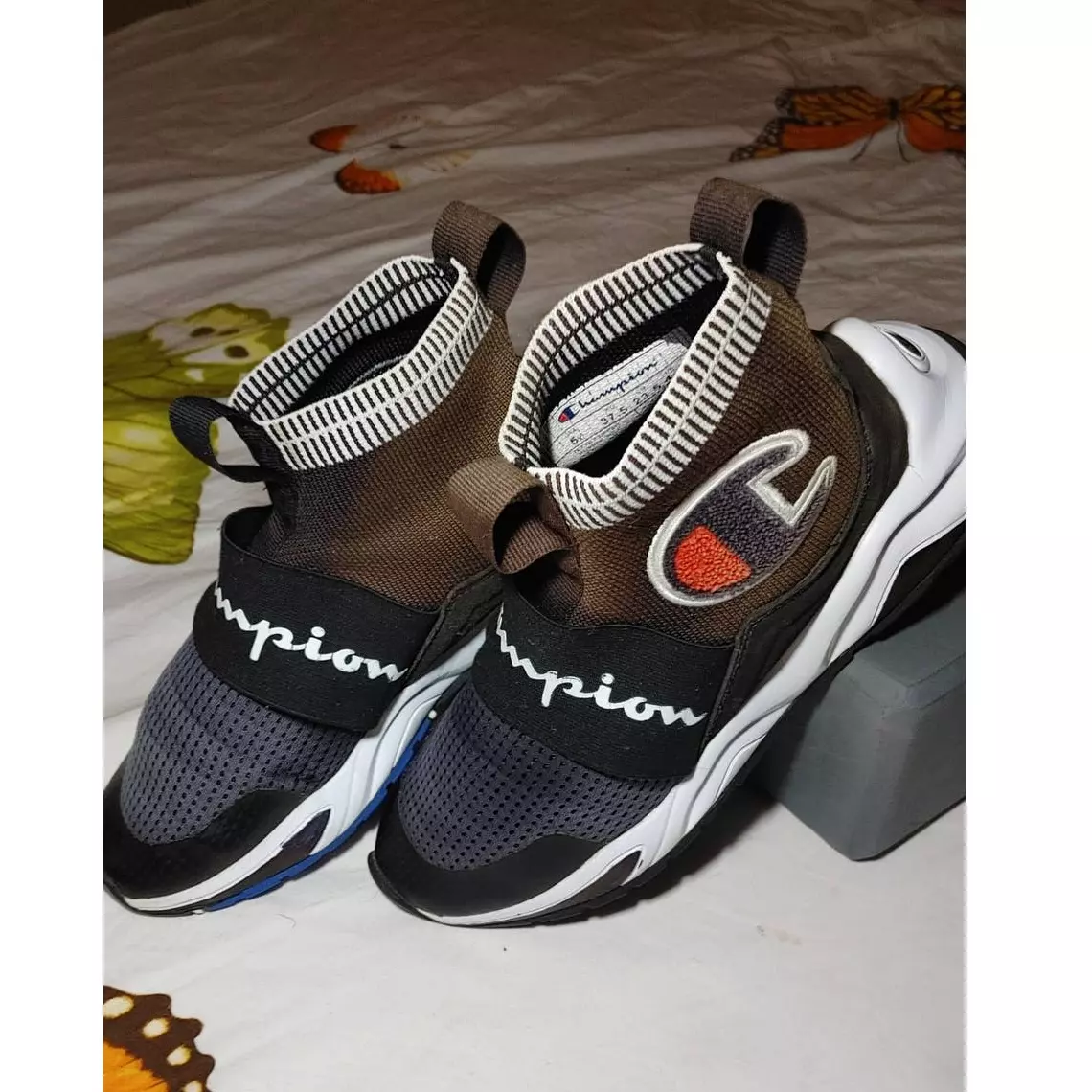 Champion Rally Pro CM100018M sock sneakers size US 5Y eBay