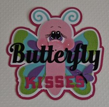 Little Butterfly Title. Scrapbook, Card Making Paper Piecing