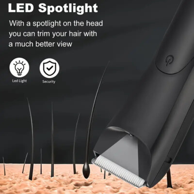 Manscape Groin Hair Trimmer for Men's Electric Ball Trimmer Wet