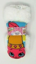 Shopkins Slipper Socks Girls 1-Pair M 7.5-3.5