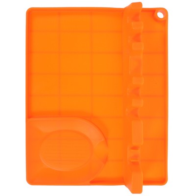  Silikon-Utensilienablage mit Tropfpolster, Küchenlöffelhalter,