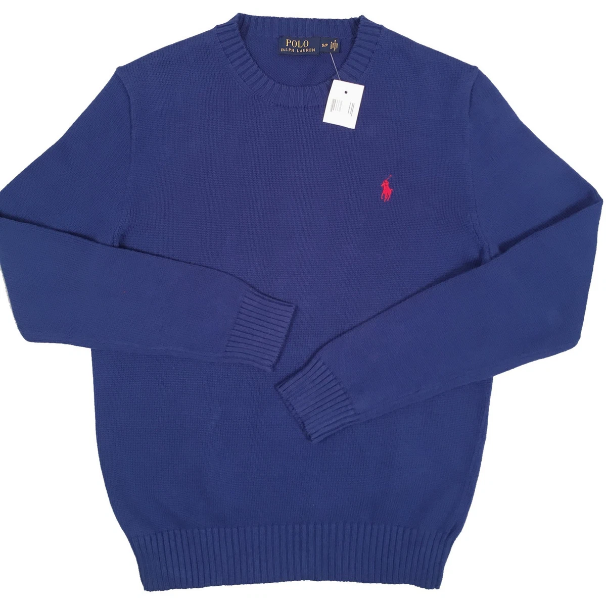 Red polo cheap crewneck