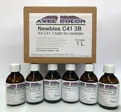 KIT C41 3 BATH FOR NEWBIES FOR 1 LT IT