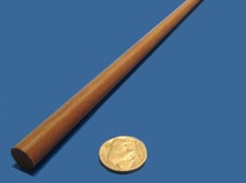 Micarta Phenolic LE Linen Rods: 0.437" 7/16 Diameter x 36" Length
