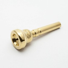 Genuine Schilke 24K Gold Cornet Mouthpiece, 12A4a NEW Ships Fast 
