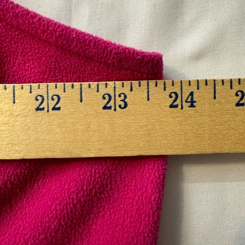 MADE FOR LIFE 1X Hot Pink Lightweight Full Zip Sleeveless Vest Quilted Pockets - Picture 10 of 11