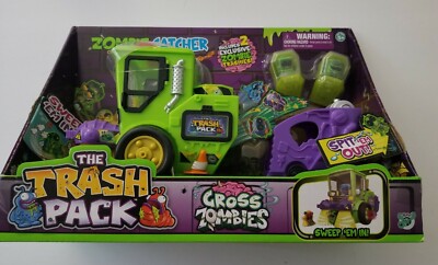 The Trash Pack Zombie Catcher Sweeper Vehicle Set | eBay