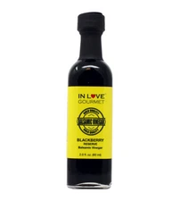 Blackberry Balsamic Vinegar RESERVE, Great on Meats, Amazing on Ice Cream