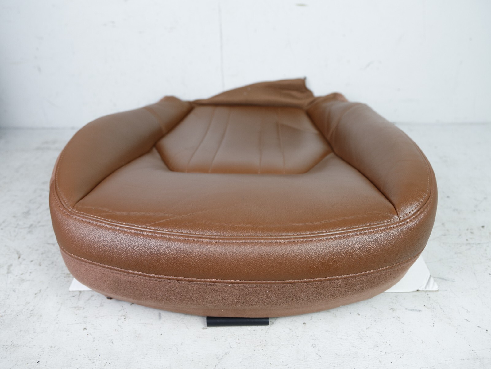 14-17 MASERATI GHIBLI FRONT LEFT SEAT BOTTOM LEATHER CUSHION WIRING CUOIO 52K