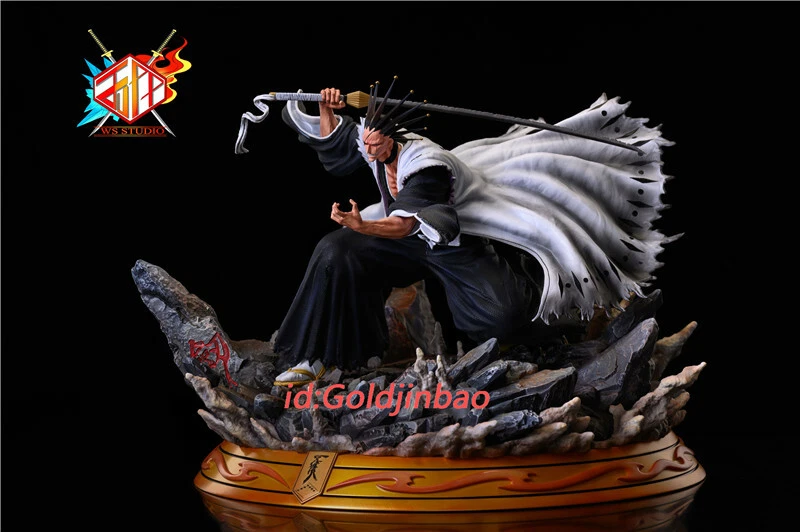 Bleach, Axe Studio Zaraki Kenpachi Bankai Resin Statue, 59 OFF