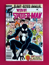 WEB OF SPIDER-MAN GIANT-SIZED ANNUAL #3 (FN+) Marvel 1985 1st series Avengers