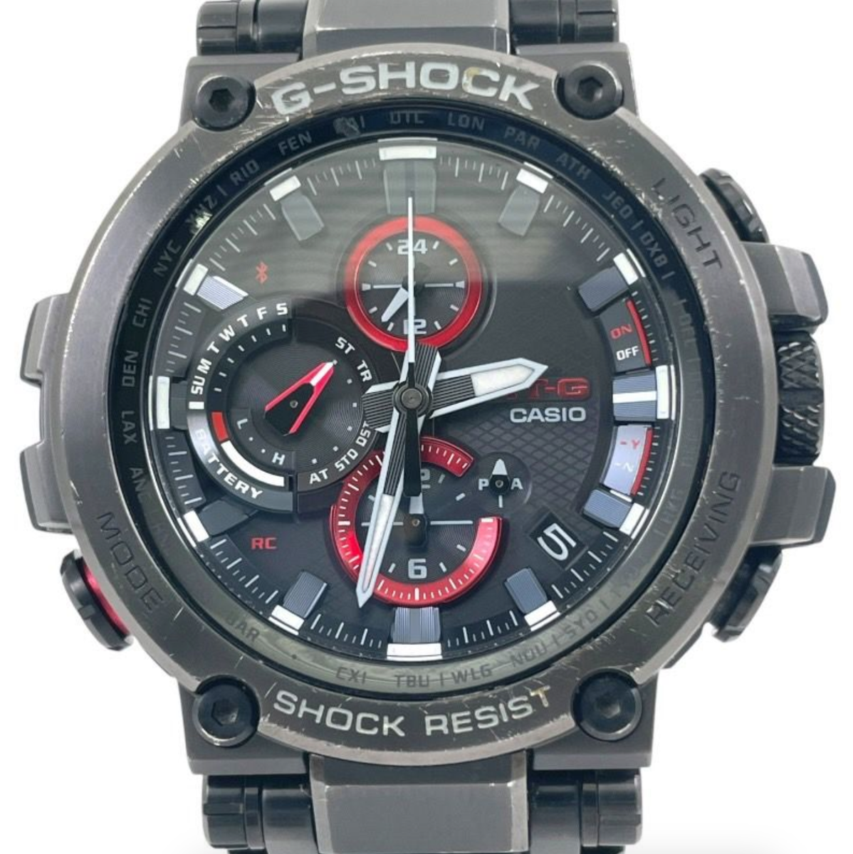 Exc+++++] CASIO G-SHOCK MT-G MTG-B1000B-1AJF Bluetooth Solar Radio 