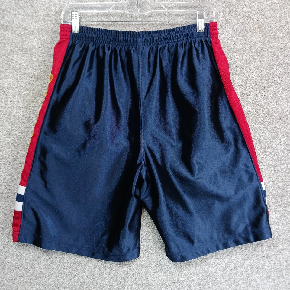 Pantalones Cortos Nascar De Colección Para Hombre M Azul Rojo Poliéster Gordon 24 Chase Authentics Y2K Foto 4 de 4