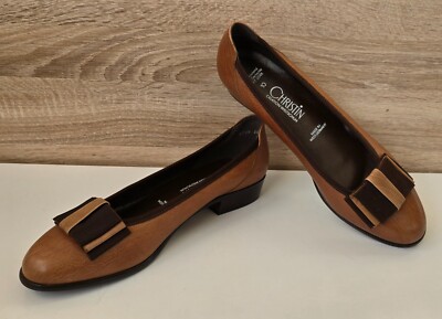 Christin Creation Weltschuh Leder Pumps Schuhe Loafer Slipper Gr. 10 = 44 - 44,5
