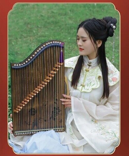 Small 21-strings Guzheng Beginners Professional Play Musical Instrument Portable - Picture 22 of 35