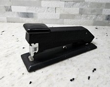 Vintage B5 Bostitch Industrial Black Finish Desk Stapler Made In USA
