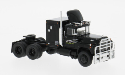 Brekina 1:87 H0 85800 LKW Mack RS 700 schwarz chrom Rubber Duck 1966  NEU OVP