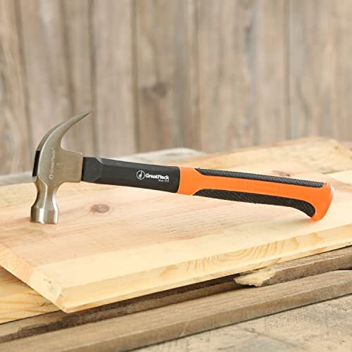 Great Neck 79001 Mini Claw Hammer - 8 Oz, Rubber Grip, High Carbon Steel - View #2