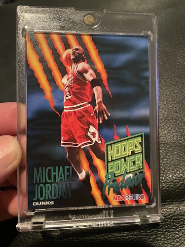 Michael Jordan Fan Made Card “power Predator” New! /150