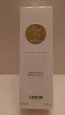 Caron Secret Oud  3.3 oz / 100 ml Women's Eau De Parfum SPRAY NEW IN BOX SEALED