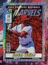 2023 Panini Donruss Jordan Walker MARVELS Vector SP RC Rookie Cardinals