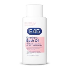 E45 Emollient Bath Oil 500 ml E45 Bath Oil to Moisturise Dry Skin Gently