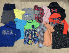 15 Pc Boys Lot Size M 7-8 / 10 / 10-12 Medium Clothing Gap Nike Under Armour C J