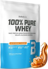 BioTech USA 100% Pure WHEY PROTEIN Pulver 454g SALTY KARAMELL