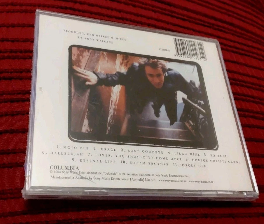 Jeff Buckley: Grace CD Album (1994) New And Sealed  - Image 2 of 2