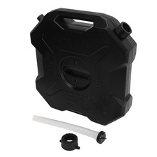 _Fuel Oil Tank 6L 1.6 Gallons Black Large Capacity Gas Petrol Container For Car