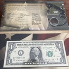 2016-S Sacajawea Dollar Code Talkers EU70 FDOI and $1 Uncirculated Currency — photo 4