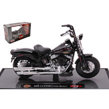 HARLEY DAVIDSON FLSTSB CROSS BONES 2008 BLACK 1:18 Maisto Moto -F- Nouveau modèl