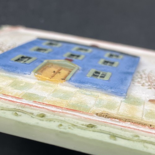 Valorie Evers Wink Cottage Colonial Home Wall Hanging Tiles Set of Two Resin - Picture 5 of 12