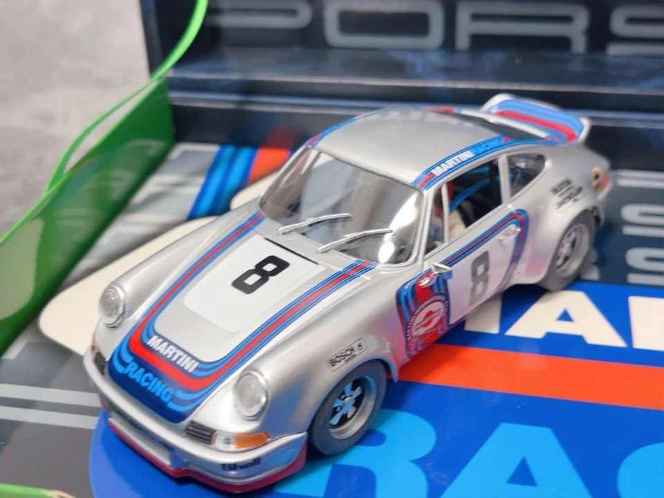 Raro FLY Original 1/32 Porsche Carrera 911 RSR Juego de 2 Martini 1973 F/S Foto 2 de 4