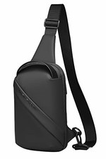 Crossbody Sling Bag for Women Men,Lightweight M Fits 7.9inch ipad Black