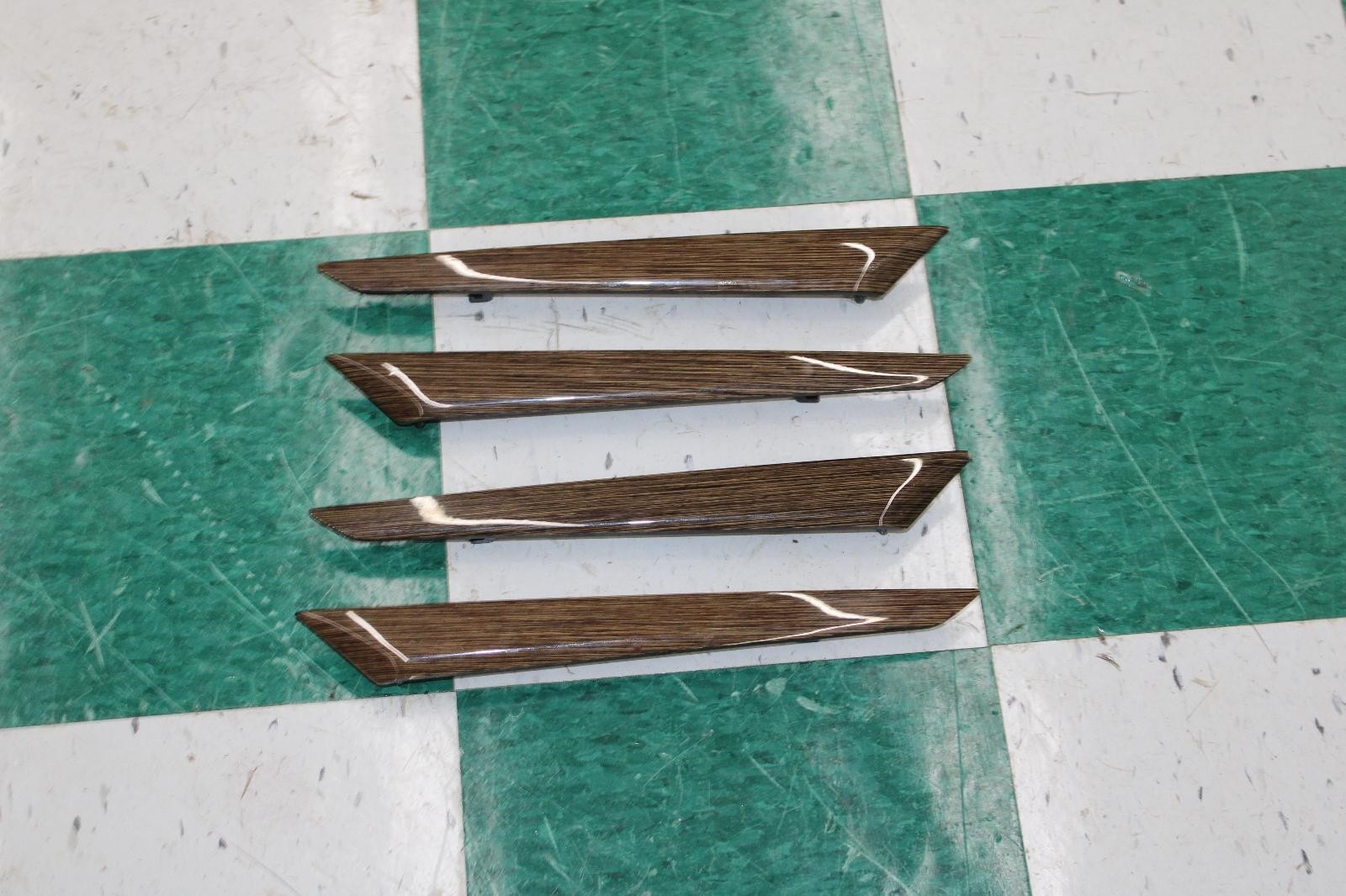 14-20 Ghibli Woodgrain Front Rear LH RH Door Panel Insert Trim Panel Set 4x WTY