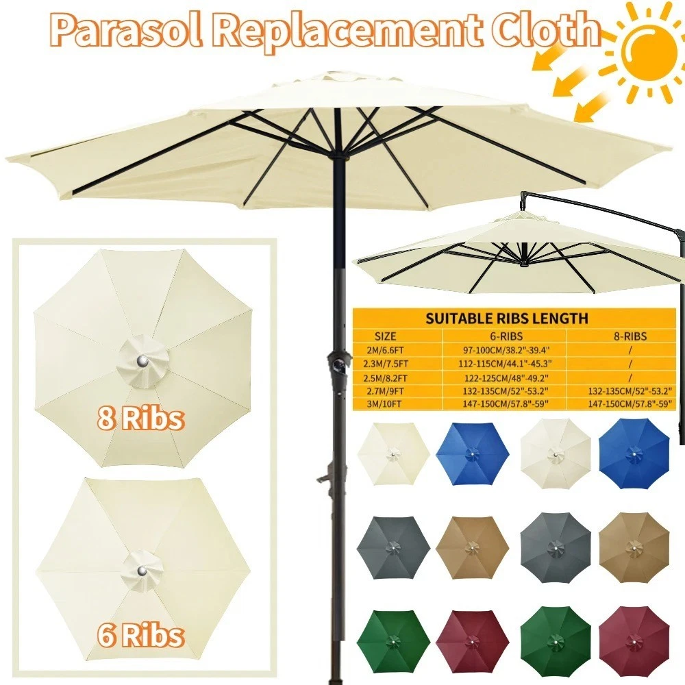 ebay uk patio umbrellas Garden Umbrella 2m for sale