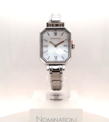 Nomination Time Watch White Mother Of Pearl Dial Stainless Steel 076037/008