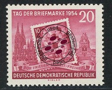 445A XII Tag der Briefmarke, gez&auml;hnt, Wz.2 XII O