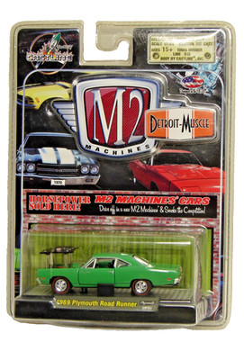 1969 Plymouth Road Runner M2 Machines 1:64 Scale Castline MIP