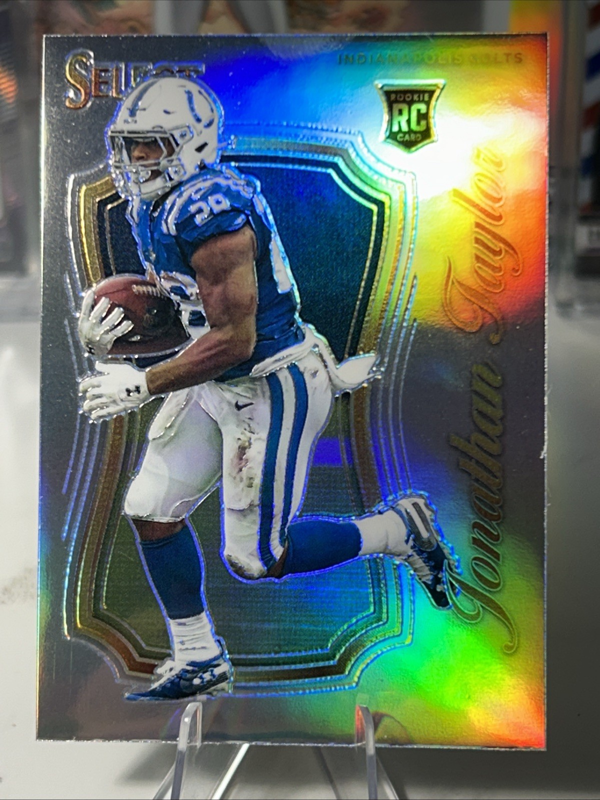 2020 Panini Select -  Select Certified Rookies Silver Jonathan Taylor #SCR-16 