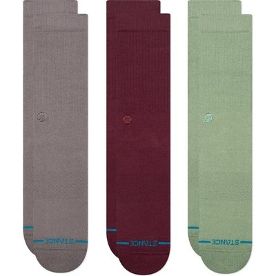 Stance Unisex Icon 3er Pack Crew Socken