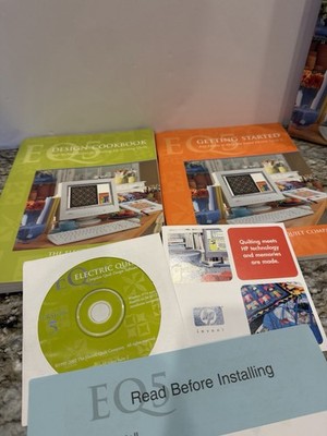 Electric Quilt EQ5, Complete Quilt Design Software, Includes 1 CD & 2 Books