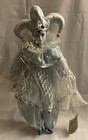 VTG Victoria Impex Corp Porcelain Jester Harlequin Doll Enchantments Victoria