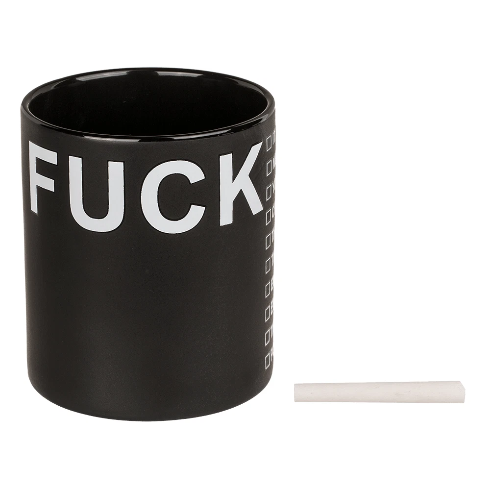 XXL Becher Fuck.. Fuck Everything Fuck the World 850ml Kaffeetasse Kaffeebecher